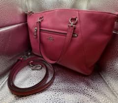 COACH 2way ショルダーバッグ ピンクのサムネイル