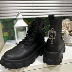 ブーツ  厚底  インヒールのサムネイル