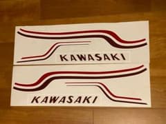 H2、750SS マッハ ゴールドタンクステッカー レインボー3M リプロ品 