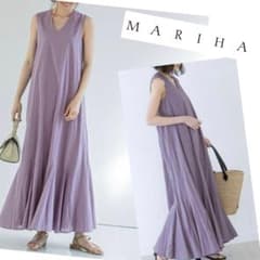 MARIHA 夏の月影のドレス ノーブル別注 グレイッシュパープル マリハ