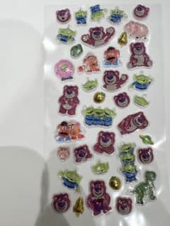 正規品　プチドロ　トイストーリー　ロッツォ　リトルグリーメン　シールのサムネイル