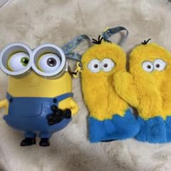 ミニオン　ポップコーンバケットと手袋