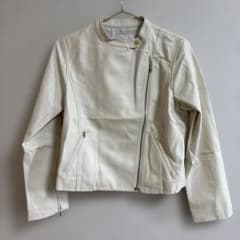 JILL by JILLSTUART ライダースジャケット ホワイトのサムネイル