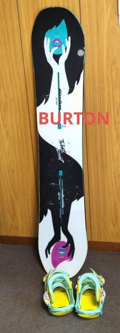 BURTON タレントスカウト バートン バインディング付 スノーボード 