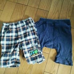 mari様専用！e.a.B  西松屋　男の子　夏用ズボンのサムネイル