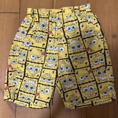UNIQLO スポンジボブ ハーフパンツ キッズ XSのサムネイル