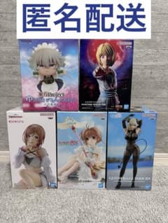 フィギュア 5点セット まとめ売り 美少女 プライズ アニメ マンガ