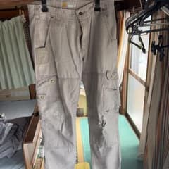 Carhartt カーゴパンツ ベージュ 34x34のサムネイル