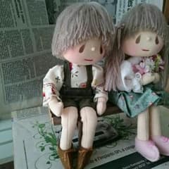 お値下げ手作り人形のサムネイル