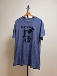 超希少XL/発禁】BLACK FLAG ミッキー Tシャツ 野村訓市 青 良好 - メルカリ
