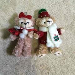 クリスマス ダッフィー★シェリーメイ キーホルダーセットのサムネイル