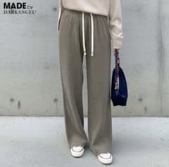 ダークエンジェル　コーデュロイワイドパンツ ストレートパンツ　裏起毛　あったかのサムネイル
