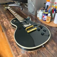 オーバーホール済 PHOTOGENIC レスポール 黒 - メルカリ