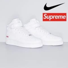 【新品・未使用】 Supreme × Nike Air Force 1 Midのサムネイル
