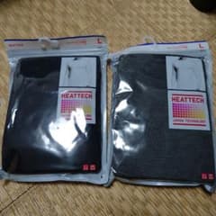 HEATTECH メンズ 下着 Lサイズ 2枚セットのサムネイル
