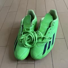 adidas 蛍光グリーン サッカーシューズ JP 235のサムネイル