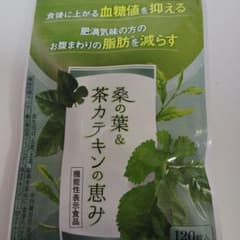 桑の葉&茶カテキンの恵み 120粒のサムネイル