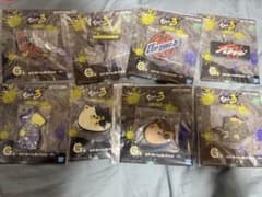 Ichiban Kuji Splatoon 3 G Prize Rubber Charm Set of 8