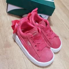 PUMA 13cm リボン付きスニーカーのサムネイル