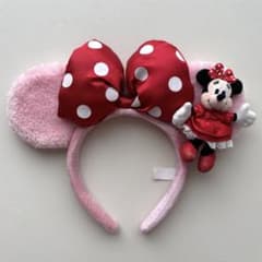 ディズニー ミニーちゃん ぬいぐるみ付き カチューシャのサムネイル