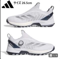 新品アディダスNLK60 ADIZERO ZG 25 BOAネイビー26.5cmのサムネイル