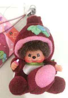 【新品】モンチッチ ミニストラップ 紅芋 Monchhichi 沖縄 限定品のサムネイル