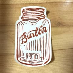 バートン　ステッカー　BURTON シールのサムネイル