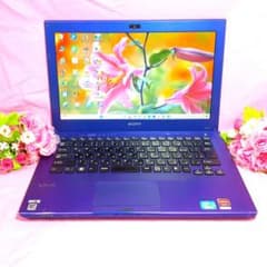 Win11★Core-i7/パープル色/VAIO/爆速SSD240G&メモリ8G パープル色/Core-i7/小型VAIO/新品SSD240G/Win11/8GB - メルカリ