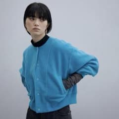 ADAM ET ROPE' 圧縮ジャージーカーディガン ジャケット　長袖のサムネイル