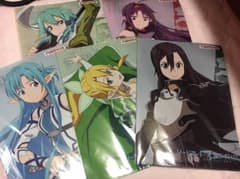 ソードアートオンライン SAO ファイル5枚セットのサムネイル