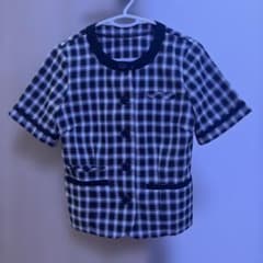 受付制服ユニフォーム　半袖ブラウスのサムネイル
