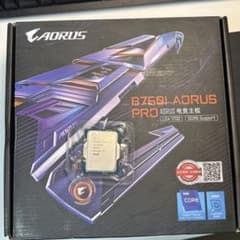 Gigabyte b760i ddr5 & intel 13600kfセット - メルカリ