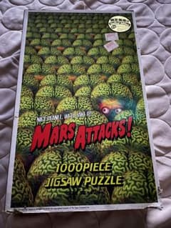 ジグソーパズル　デッドストック　未開封品　マーズアタックパズル　1996年製