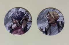 ヒロアカ 原画展 缶バッジ 上鳴電気 ＆ 耳郎響香 - メルカリ