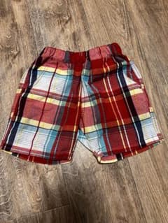 BREEZE チェック柄 パンツ 90サイズのサムネイル