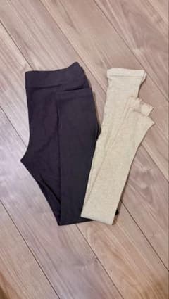 UNIQLO レギンス2枚セット M・Ｌのサムネイル