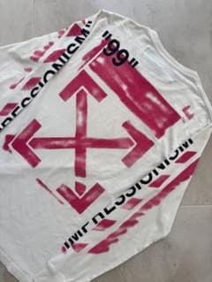 Off-White 2019 ロンT ホワイト サイズM - メルカリ
