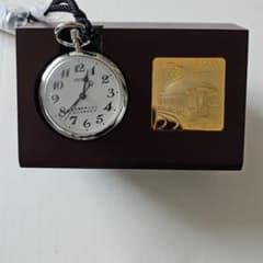 希少品〗 「阪急電鉄株式会社 創立百周年記念」時計と飾り台 - メルカリ