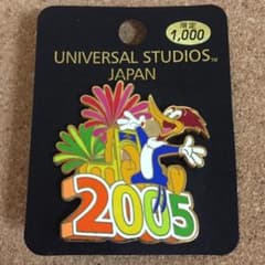 限定1000！ウッディー・ウッドペッカー 2005年USJピンバッジ☆希少