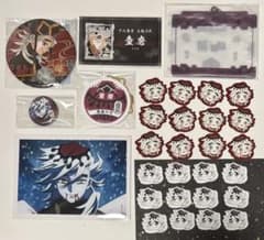 鬼滅の刃 童磨 フレークシール 名刺カードコレクション 缶バッジ