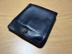 クロムハーツ ワンスナップ 二つ折り 財布 ウォレット 中古 黒のサムネイル