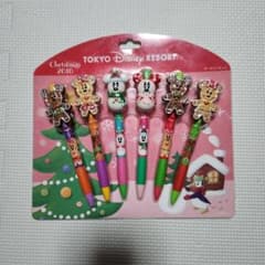 ディズニーリゾート　クリスマス　ボールペンセットのサムネイル