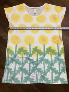 graniph 半袖 Tシャツ タンポポ柄 レディース Fサイズのサムネイル