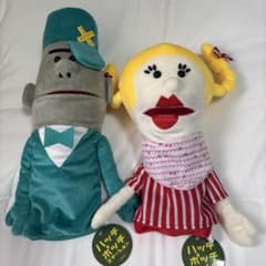 ハッチポッチステーション ぬいぐるみパペット　全2種セット ジャーニー ダイヤ ハッチポッチステーション ぬいぐるみパペット 全2種セット