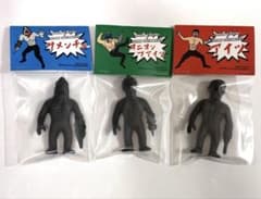 パンクドランカーズ オニオンファイツ 消しゴム 人形 ブラック 3個
