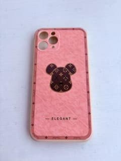 iPhone 용 케이스 핑크 베어 디자인