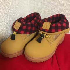 19cm☆ティンバーランド風シューズのサムネイル
