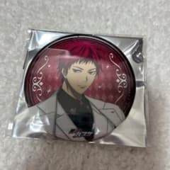 黒子のバスケ GIGO コラボカフェ グリッター缶バッジ 赤司征十郎①