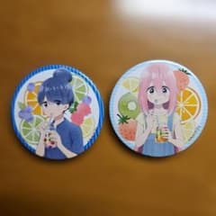 ③⑭ ゆるキャン△ 　志摩リン　各務原なでしこ　など　缶バッジ ゆるキャン△ 志摩リン&各務原なでしこ 缶バッジ 2種セット - メルカリ
