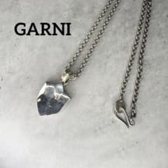 GARNI ガルニ クロッケリー フックチェーンシルバーネックレス - メルカリ